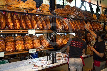 Boudin sourdough bread bakery at Fisherman's Wharf in San Francisco, California, USA.