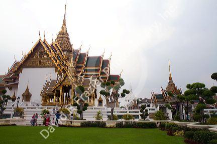 Charkri Mahaprasat hall at The Grand Palace in Bangkok, Thailand.