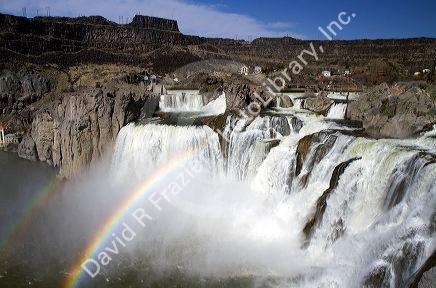 Shoshone Falls is a waterfall located on the Snake River in Twin Falls County, Idaho, USA.