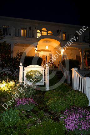 Cloghaun Bed & Breakfast located on Market Street on Mackinac Island located in Lake Huron, Michigan, USA.