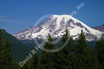 Mount Rainier at Mount Rainier National Park, Washington, USA