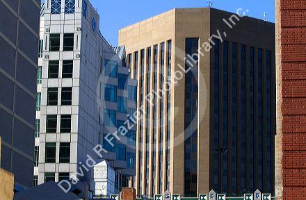 Buildings in downtown Boise, Idaho, USA.