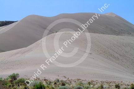 Bruneau Dunes State Park located near Bruneau, Idaho, USA.