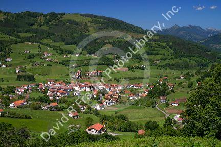 Basque countryside near Bilbao, Biscay, Spain.