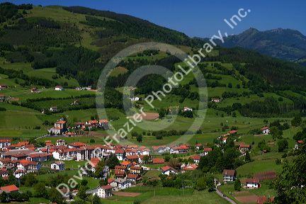 Basque countryside near Bilbao, Biscay, Spain.