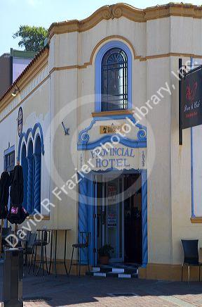 The Provincial Hotel an art deco building at Napier in the Hawke's Bay Region, North Island, New Zealand.