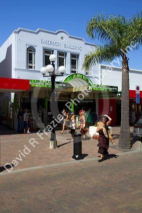 Emerson art deco building at Napier in the Hawke's Bay Region, North Island, New Zealand.