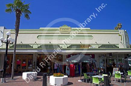 Art deco building at Napier in the Hawke's Bay Region, North Island, New Zealand.