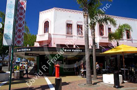 Art deco building at Napier in the Hawke's Bay Region, North Island, New Zealand.