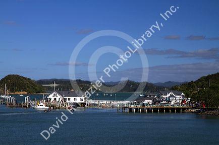 Bay of Islands at the town of Paihia, North Island, New Zealand.
