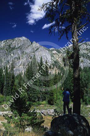 A view of Greylock Mountain from Atlanta, Idaho.
