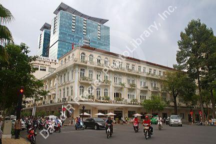 The Hotel Continental in Ho Chi Minh City, Vietnam.