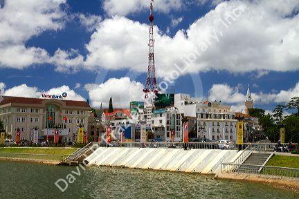 City scenic of Da Lat, Vietnam.