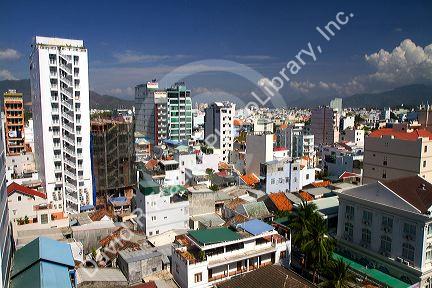 Cityscape of Nha Trang, Vietnam.