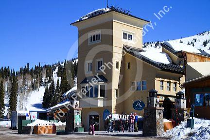 Grand Targhee Resort located in the Caribou-Targhee National Forest in Alta, Wyoming, USA.