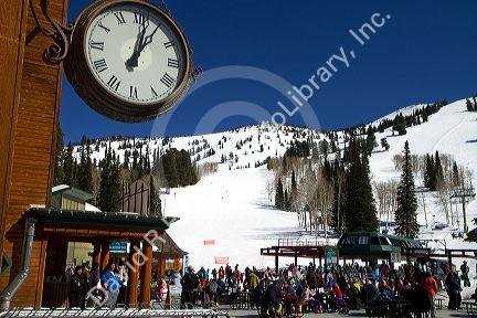 Grand Targhee Resort located in the Caribou-Targhee National Forest in Alta, Wyoming, USA.