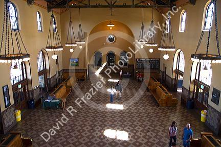 Interior of the Boise Depot located in Boise, Idaho, USA.