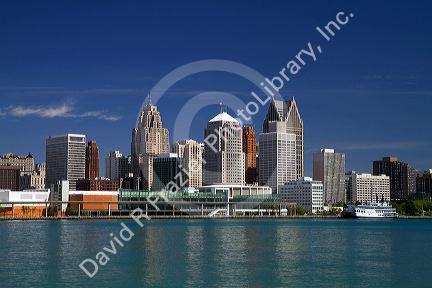 Detroit International Riverfront, Michigan, USA.