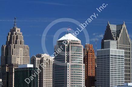Detroit International Riverfront, Michigan, USA.
