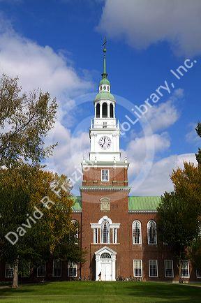 The Baker-Berry Library at Dartmouth College in Hanover, New Hampshire, USA.