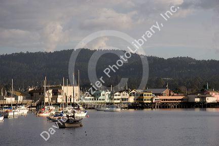 Fisherman's Wharf at Monterey, California.