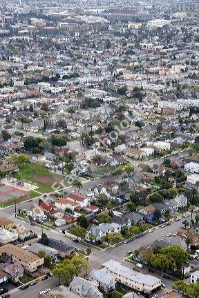 Housing in Los Angeles, California.