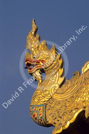 A statue in Bankok, Thailand.