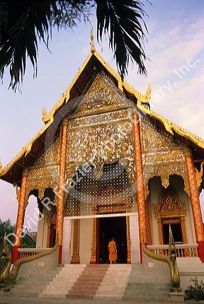 Buddhist wat in Thailand.