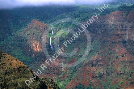 Waimea Canyon on the island of Kauai, Hawaii.
