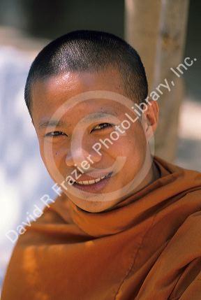 Buddhist monk in Thailand.