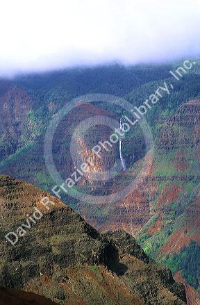 Waimea Canyon on the island of Kauai, Hawaii.