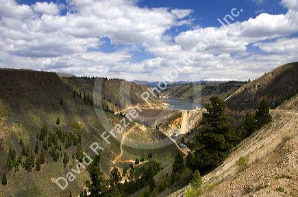 Anderson Ranch Dam on the South Fork of the Boise River in Idaho.