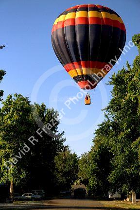 Hot air balloon in Boise, Idaho.