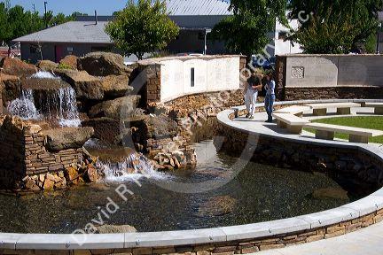 The Idaho Anne Frank Human Rights Memorial, Boise, Idaho.