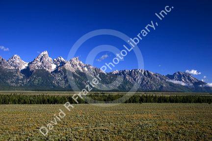 Teton Mountains, Wyoming.
