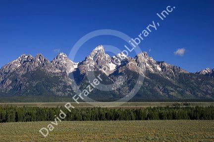 Teton Mountains, Wyoming.