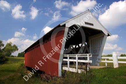 Imes Bridge, a  covered bridge in Madison County, Iowa.