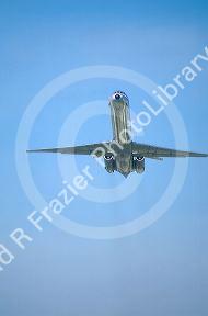 MD-80 at takeoff.