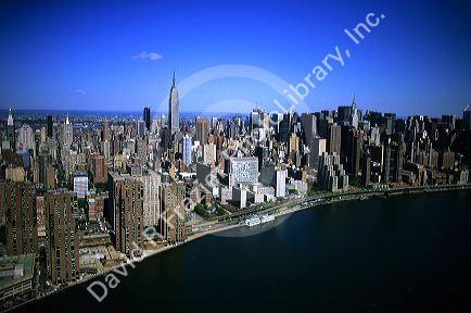 A view of New York City, New York.