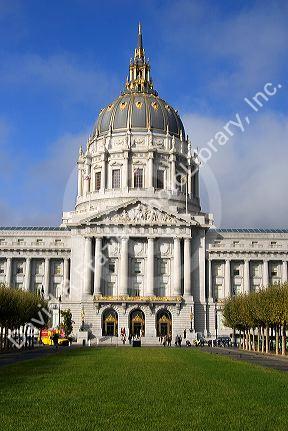 The city hall in San Francisco, California.