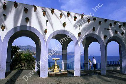 Balcon de Europa in Nerja, Spain.