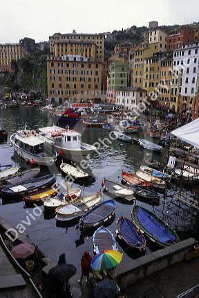 Camogli, Italy on the Ligurie Coast.