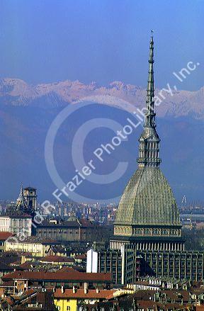 Mole Antoelliana in Turin, Italy.