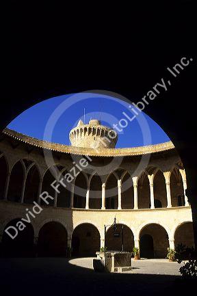 The Bellver Castle at Palma de Majorca in Spain.