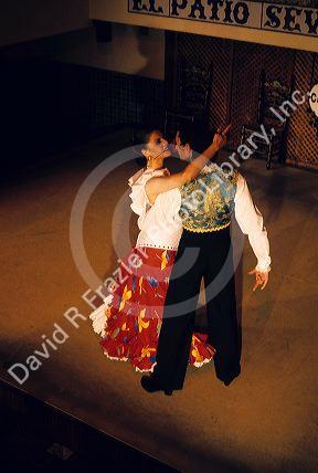 Flamenco Dancers in Seville, Spain.