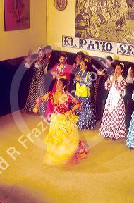 Flamenco Dancers in Seville, Spain.