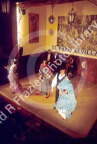 Flamenco Dancer's in Seville, Spain.