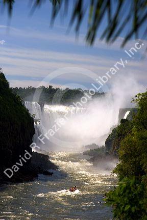 Waterfalls at Iguazu, Argentina.