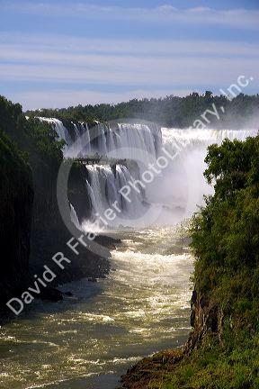 Waterfalls at Iguazu, Argentina.