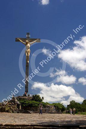 Crucifix in the city of Tamil, Argentina.